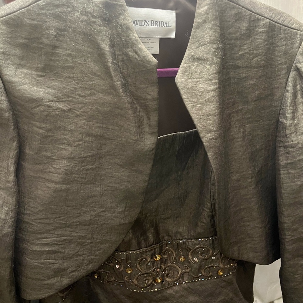 Women's formal dress with jacket
